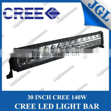 34'' 140w single row light bar for Atlantis on a Polaris Ranger RZR SUV JEEP ATV