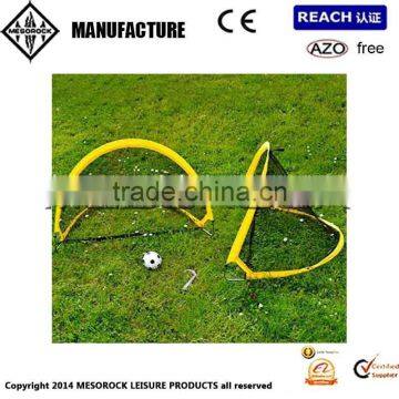 OUTDOOR PLAY FOOTBALL SPORTS GOAL SET OF 2 TRAINING SOCCER TOY OUTDOOR NEW FUN photo-2
