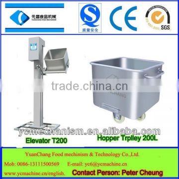 meat stainless steel Trolley for food factory