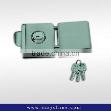 Double Square Glass Door Lock