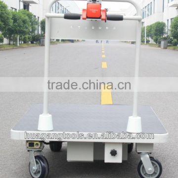 Electric Hand Vehicle With Big Plate & 3Wheels For Materials Handling