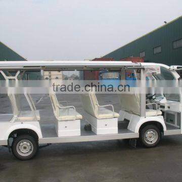 Electric Eleven Seats Shuttle Bus, CE Approved photo-2