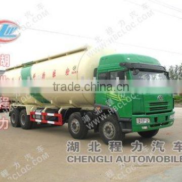 JieFang HANWEI powder tank truck, bulk cement truck, dry bulk cement truck