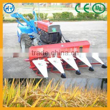 Gasoline engine chickpea harvester