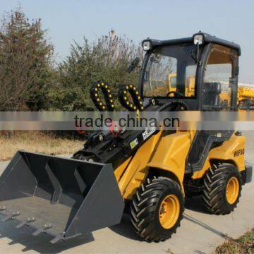 NEWLAND brand compact backhoe loader small wheel loader with CE