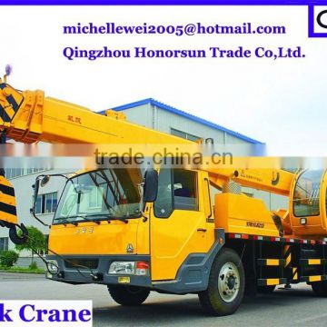 4x4wd big 12 ton truck crane truck mounted crane for sale