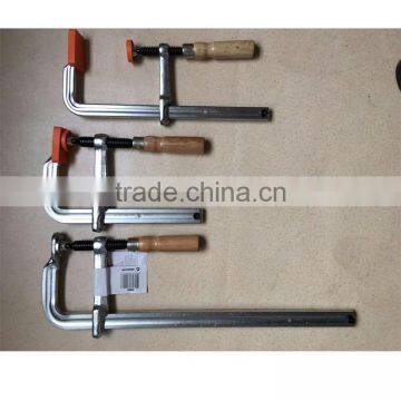 Metal Quick Change Wood clamp, hand tightening f clamps for woodworking