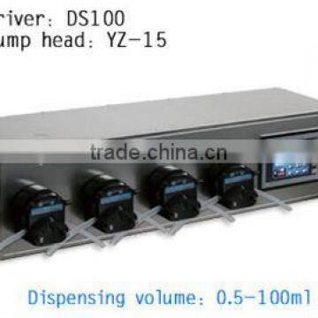 DS100/YZ15 Four Ways Filling System peristaltic Pump