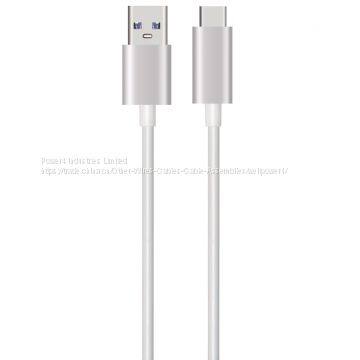 USB-A to USB-C Cable With Metal TP003