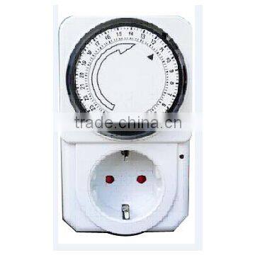 US EU UK AU NZ Output Daily 24hrs Grounded Mechanical Auto Timer Swith for Grow Lighting Control in Hydroponics Indoor Gardening photo-3