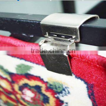 Floor Standing Metal Display Rack for Fabrics