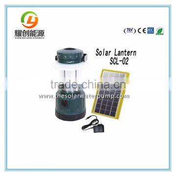 Portable solar Led lamp solar led light with USB phone charge camping light