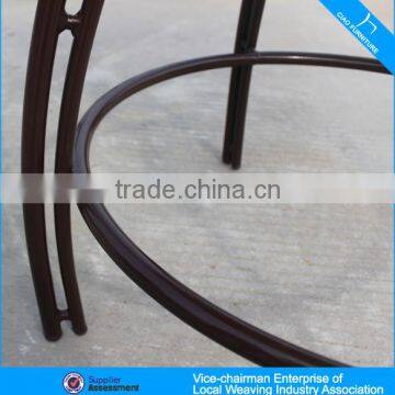 Leisure Aluminum Bar Furnituret Flat Rattan Table and Chair CF1308