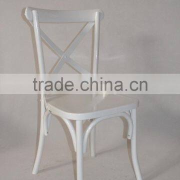 Solid Wooden Cross Back Chair photo-4