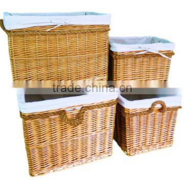 willow laundry hamper basket wholesale