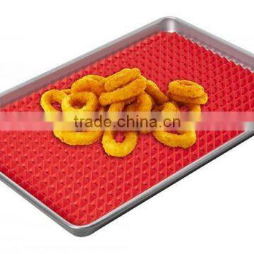 Pyramid Pan Fat Reducing Silicone Cooking Mat