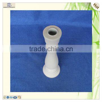 Custom Design Die Cut Paulownia Wooden Candle Stand Holder photo-3