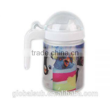 Sublimation Kitchen Frosted Glass Oil Pot with your special design