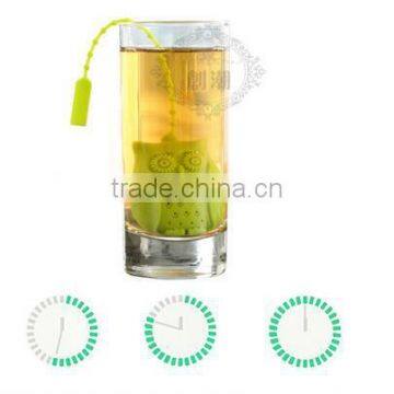 CY166 Hoot Tea Owl Tea Strainer/ Infuser Loose Leaf Tea Maker Kitchen Accessory photo-4