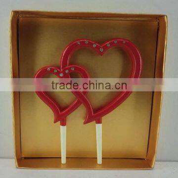 for wedding decoration cake topper, resin heart cake decorating supplies
