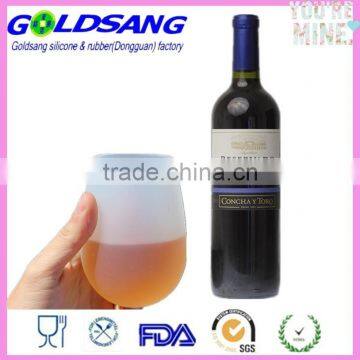 Stemless Outdoor Whiskey Beer Silicone Drinking Cup photo-3