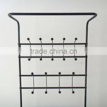 RH-4825 ENTRY WAY Hall Tree Bench Furniture Hook Hanger ORGANIZER Standing Coat Shoe Clothes Rack photo-4