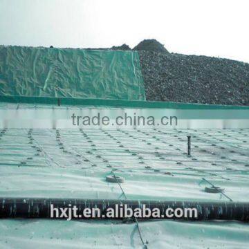 The landfill cover special double color HDPE liner Black and Green double color HDPE Geomambrane