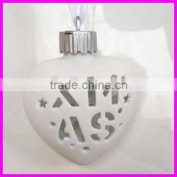 Wholesale Price Ceramic Gifts With Hollow LED Design Christmas Decoration photo-4