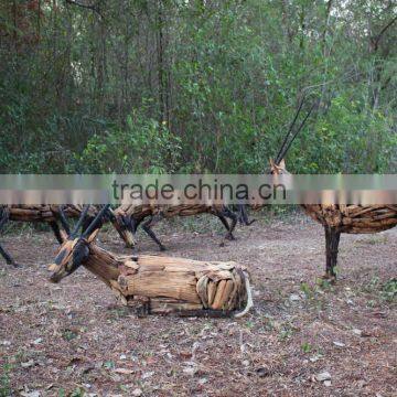 ARABIAN ORYX Driftwood Sculpture photo-2