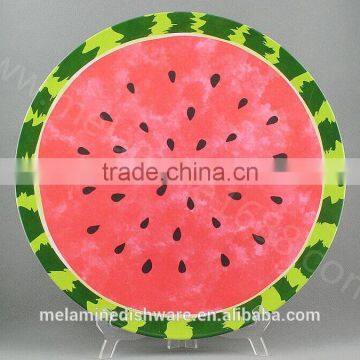 Watermelon Design Fruit Round Plate