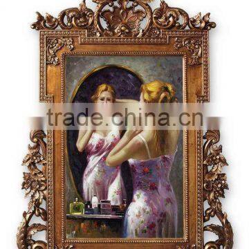 FA-195G-01 Vintage Hand Paintings for Home&hotel Decoration photo-3