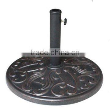 Iron Round Concrete Umbrella Base outdoor