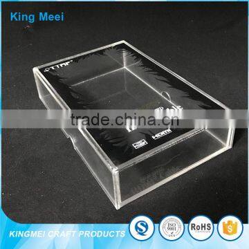 china factory transparent square acrylic watch box
