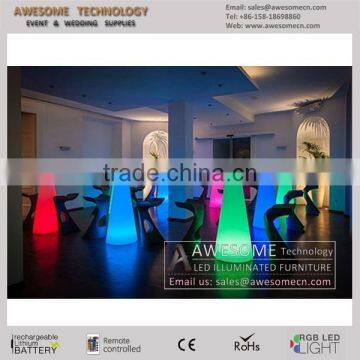 Luminous Led Glass Bar Table, Club Table photo-2