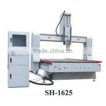 CNC Router Machine SH-1625 with X Y Working Area 1600x2500mm and Z Working Area 500mm