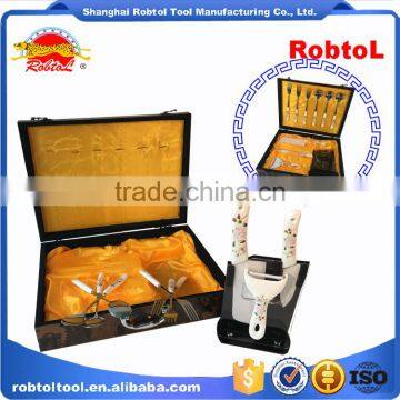 10 in 1 Set Kit Ceramic Chef Knife Kitchen Knives Damascus Japanese Butcher Dinnerware Cook Cutlery photo-6