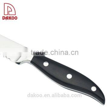 8"Bread Knife, Forged and Pakka Wood Handle Black Color photo-4