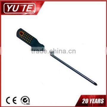 Screwdriver with rubber handle,long handle screwdriver,screwdriver with logo