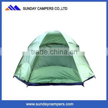 7.9mm Fiberglass Poles Unique Camping Tent Waterproof 6 Person photo-4