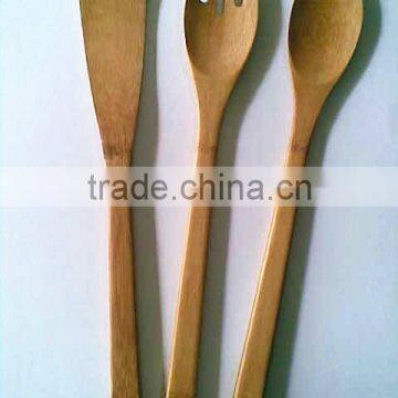 100% natural bamboo kitchen utensils