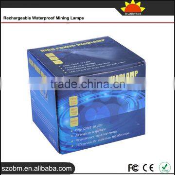 High Power 3 Mode Brightness LED Rechargeable Headlamp 1600lm Camping Mining Lamp photo-5