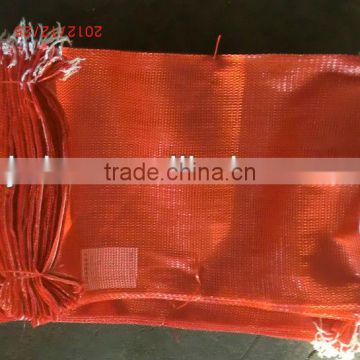 knitted plastic mesh bags rolls, leno mesh onion net bags