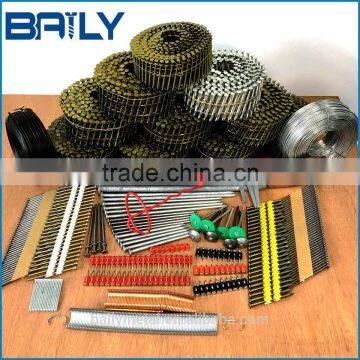 Manufacturers Supply Gas Concrete Pins Nails 0.113x2 1/2 Inch Plastic Strip Nails photo-6