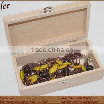 Handmade Natural Recycle Wooden Jewelry Box Wooden Keepsake Case photo-2