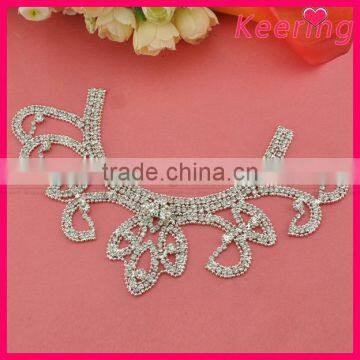 fashion neck wholesale rhinestone embellishment WRE-126