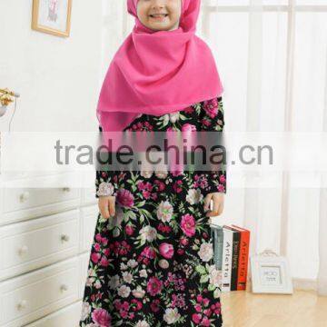 Girls Hot Sale Autumn Guangzhou Muslim Dresses photo-4