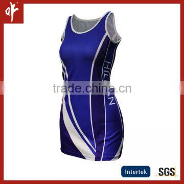 NO MOQ netball dresses , bespoke sublimation women tennis dress