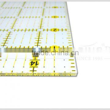 Kearing Rigid Plastic Patchwork Quilting Rulers Metric Squares for Quilt 16 * 16 CM #KPR1616 photo-3