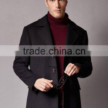 Wool High Quality Winter Warm Men Coat Made to Measure Overcoat. BCL016 photo-2