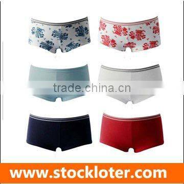 Ladies Cotton Boxer Stock